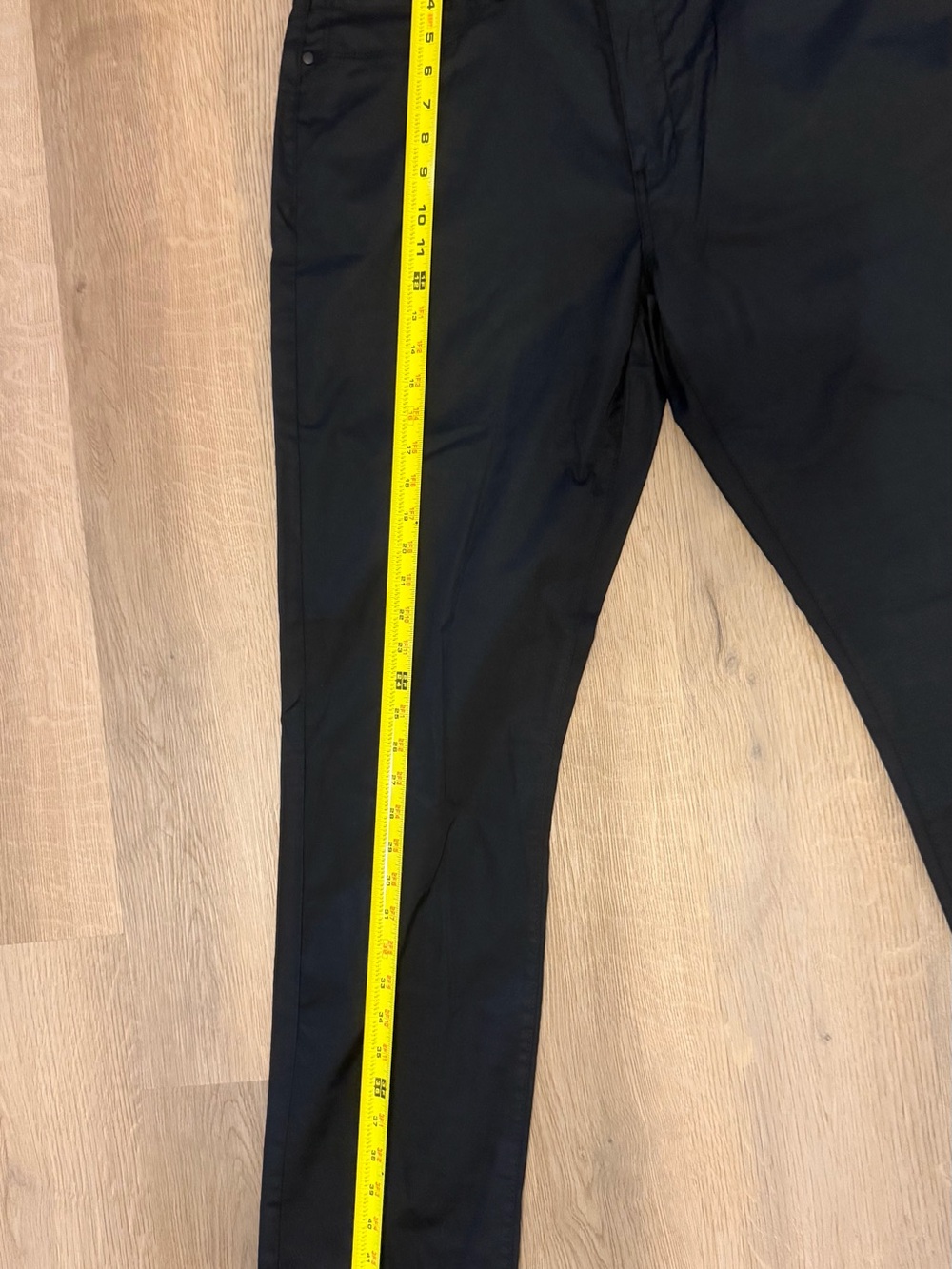 NWT English Laundry Black Stretch 5 Pocket Pants 36x34 Straight Fit - Picture 11 of 13